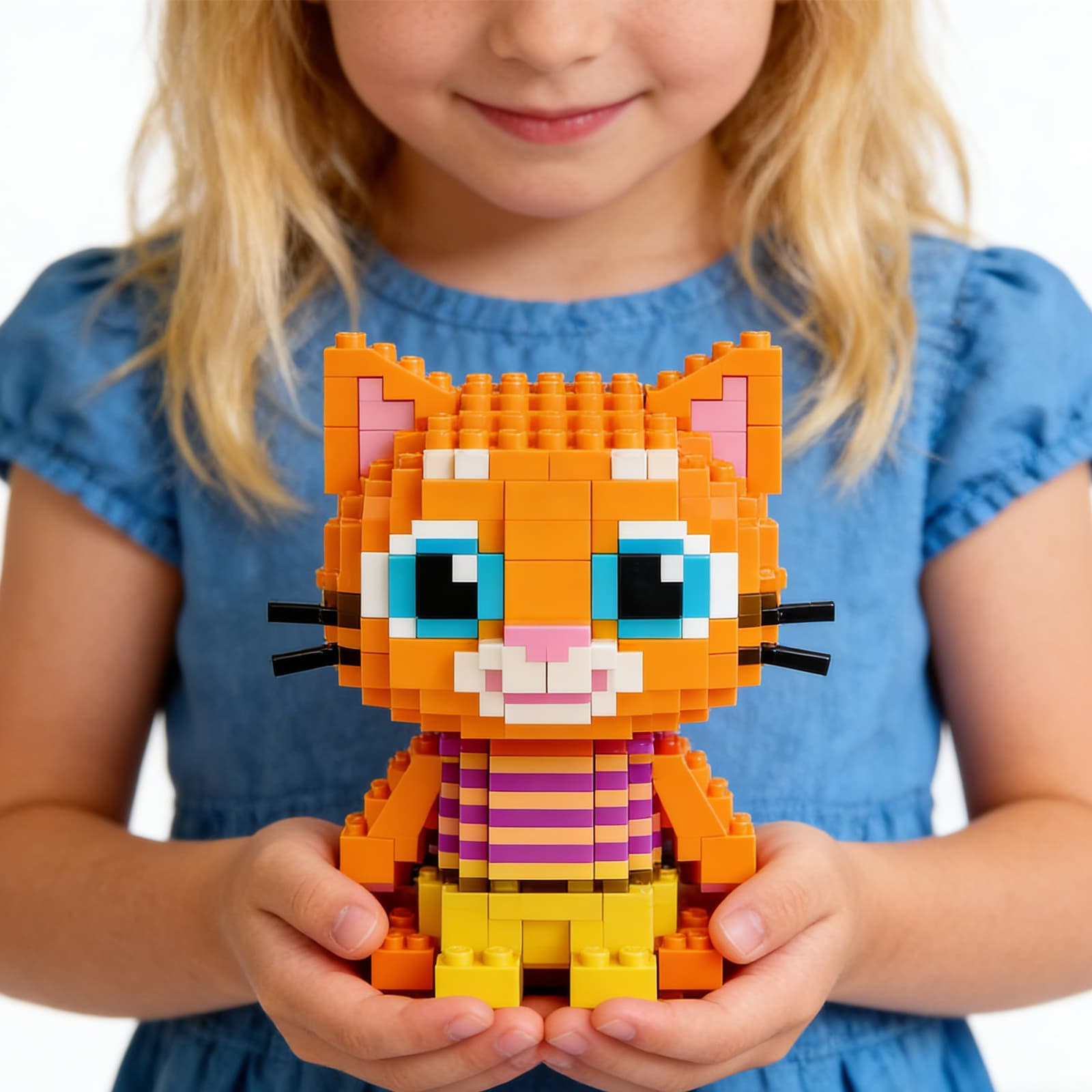 Cat Building Block-Brown image 4