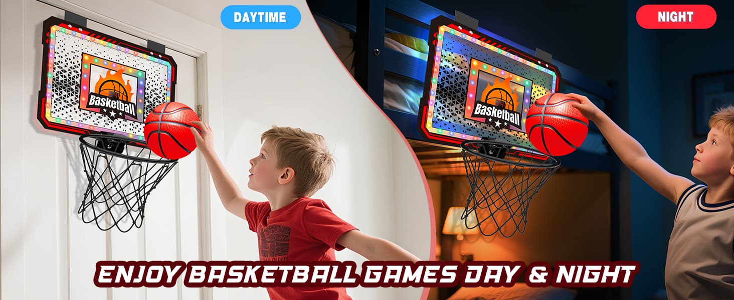 Basketball Hoop Indoor Light Up Basketball Hoops image 6
