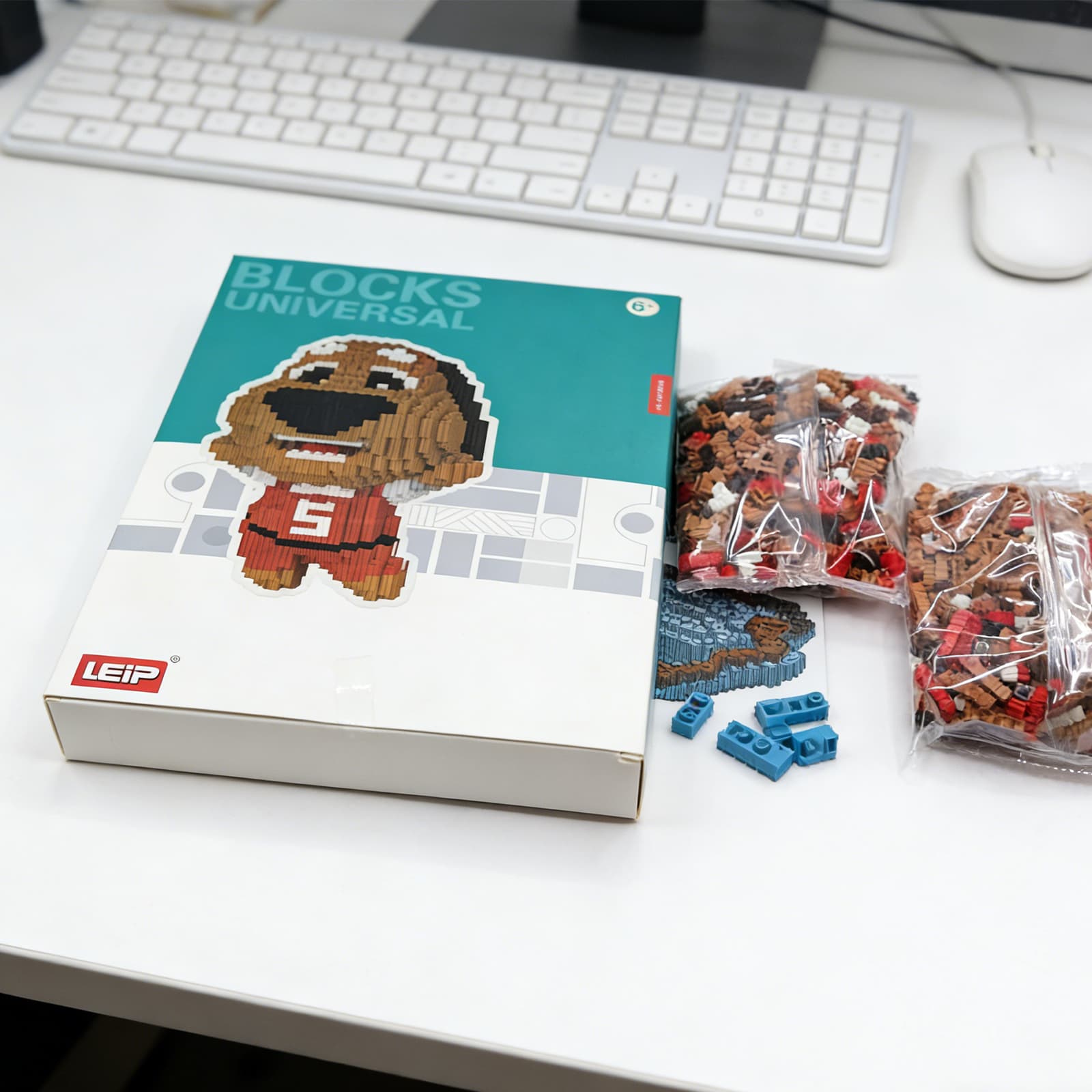 Dog Building Block-Brown image 2