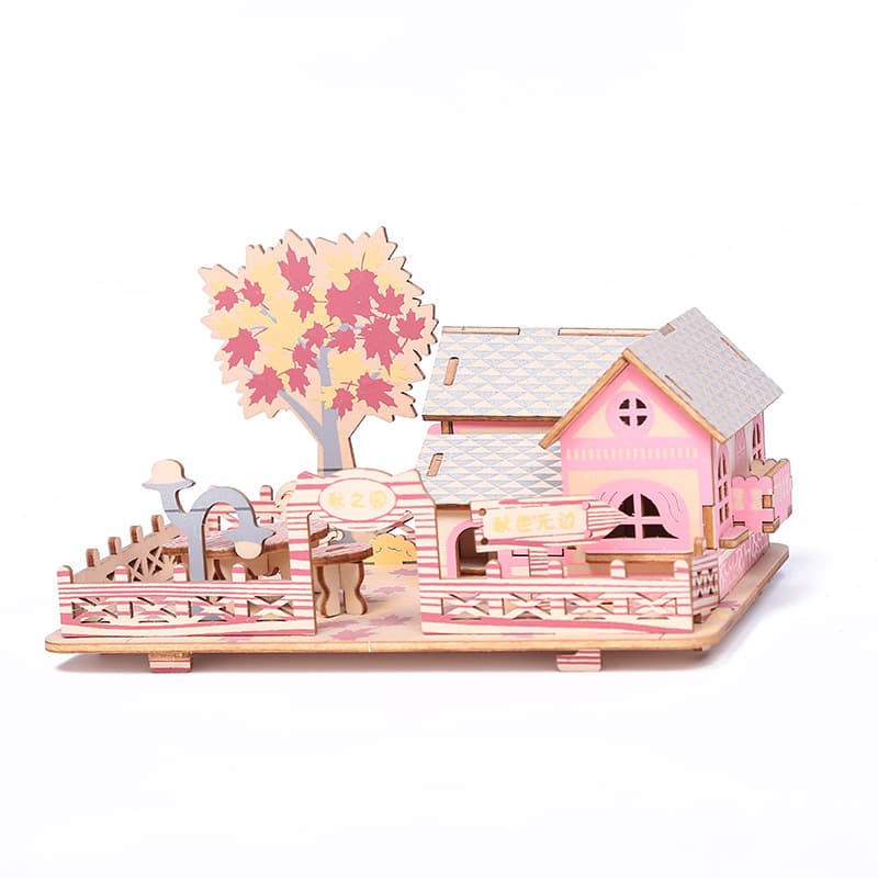 Wooden Plywood Model Puzzle Toys image 3