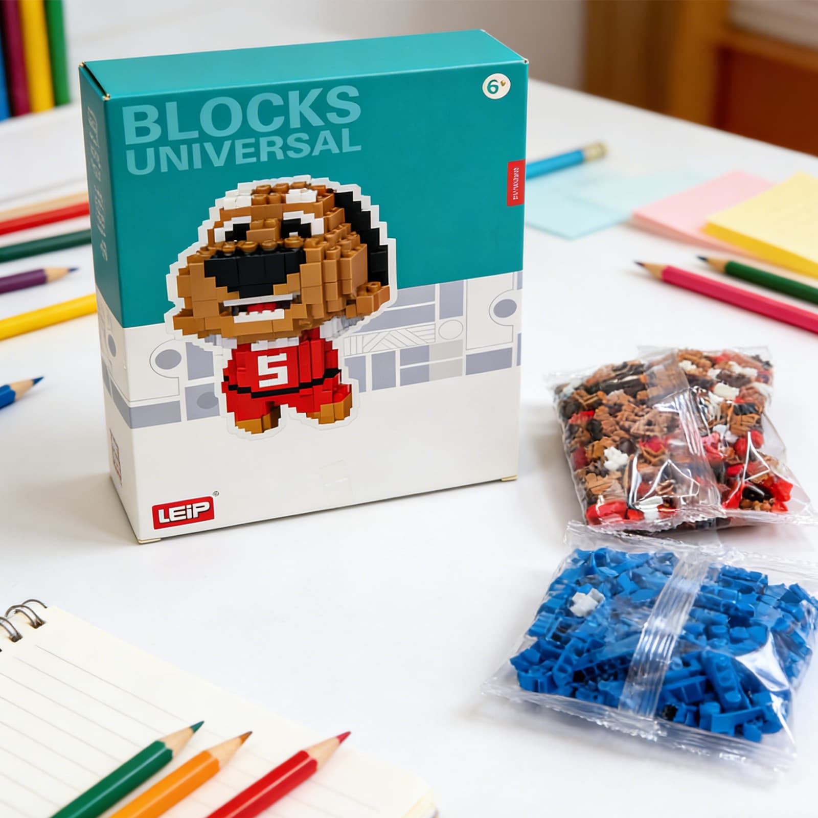 Dog Building Block-Brown image 3