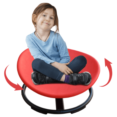 KIds Sensory Swivel Chair For Children With image 3