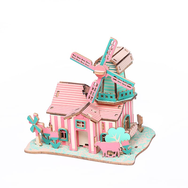 Wooden Plywood Model Puzzle Toys image 14
