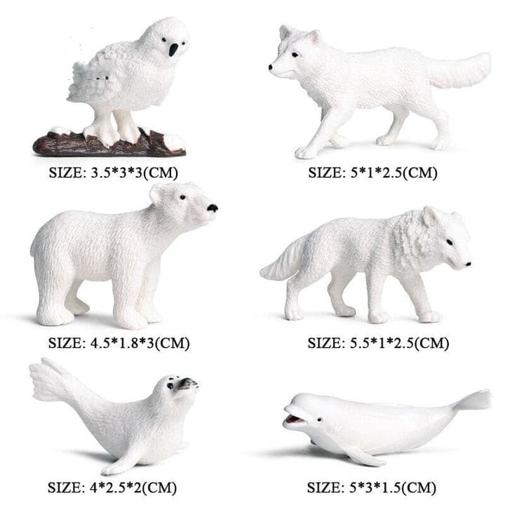 Animal Toys Solid Mini Model Set image 4