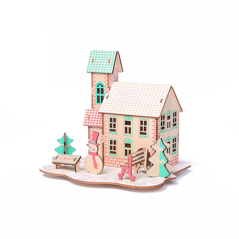 Wooden Plywood Model Puzzle Toys image 22