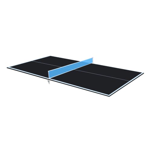 7 X4ft Black Mid-Size Ping Pong Conversion image 3