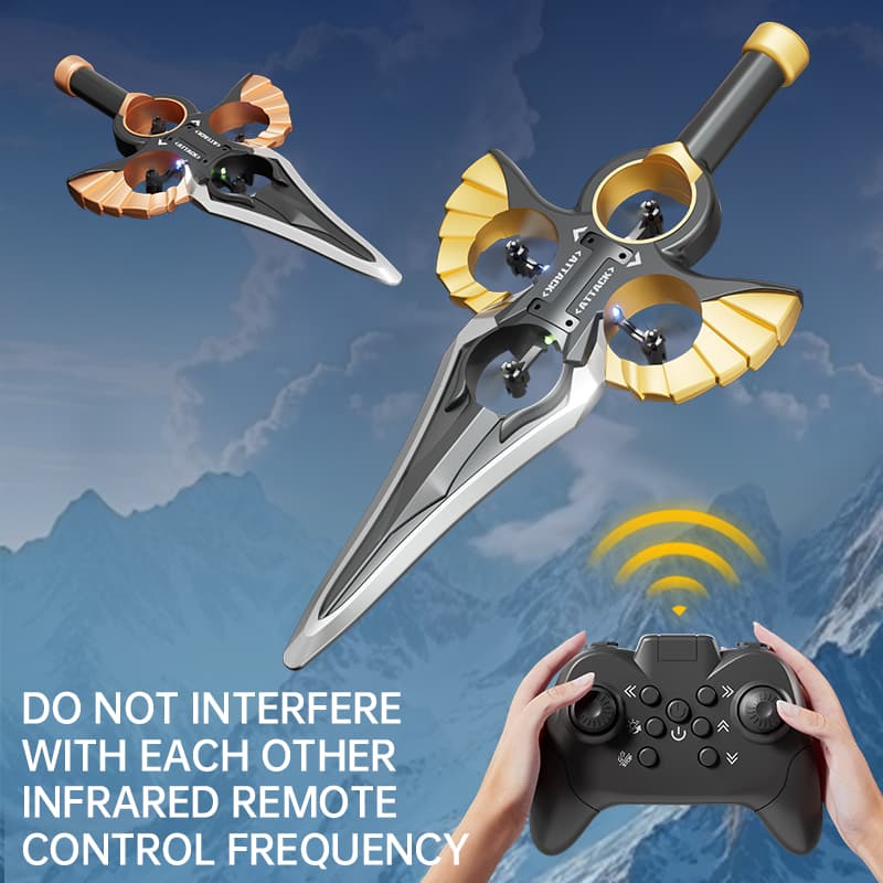 Flying Sword - Golden,Copper Color - Single Battery image 26