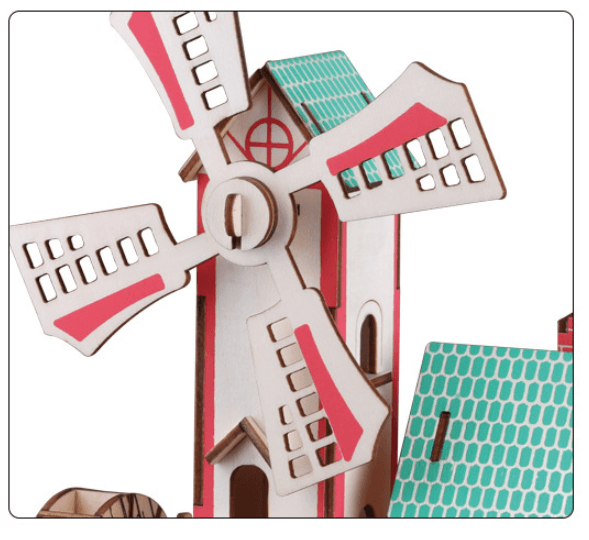 Wooden Plywood Model Puzzle Toys image 4