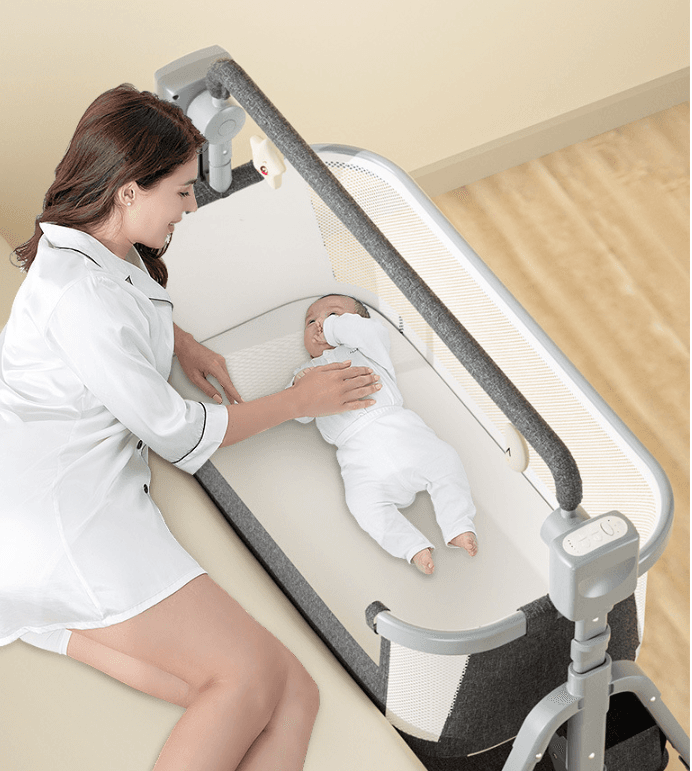 Baby Multi-functional Electric Shaker Rocking Chair, Newborn image 8