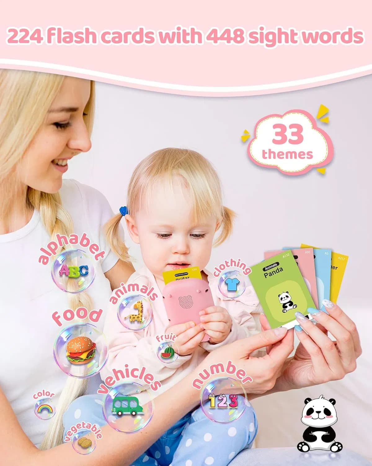 Talking Flash Cards,Kids Toddler Flash Cards With image 8