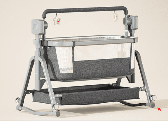 Baby Multi-functional Electric Shaker Rocking Chair, Newborn image 6