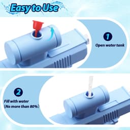 Prank Two Way Water Gun, Prank Squirt Gun, Reverse Water Guns, Creative Pranks Battle Toy Waters Guns Fight thumbnail 4