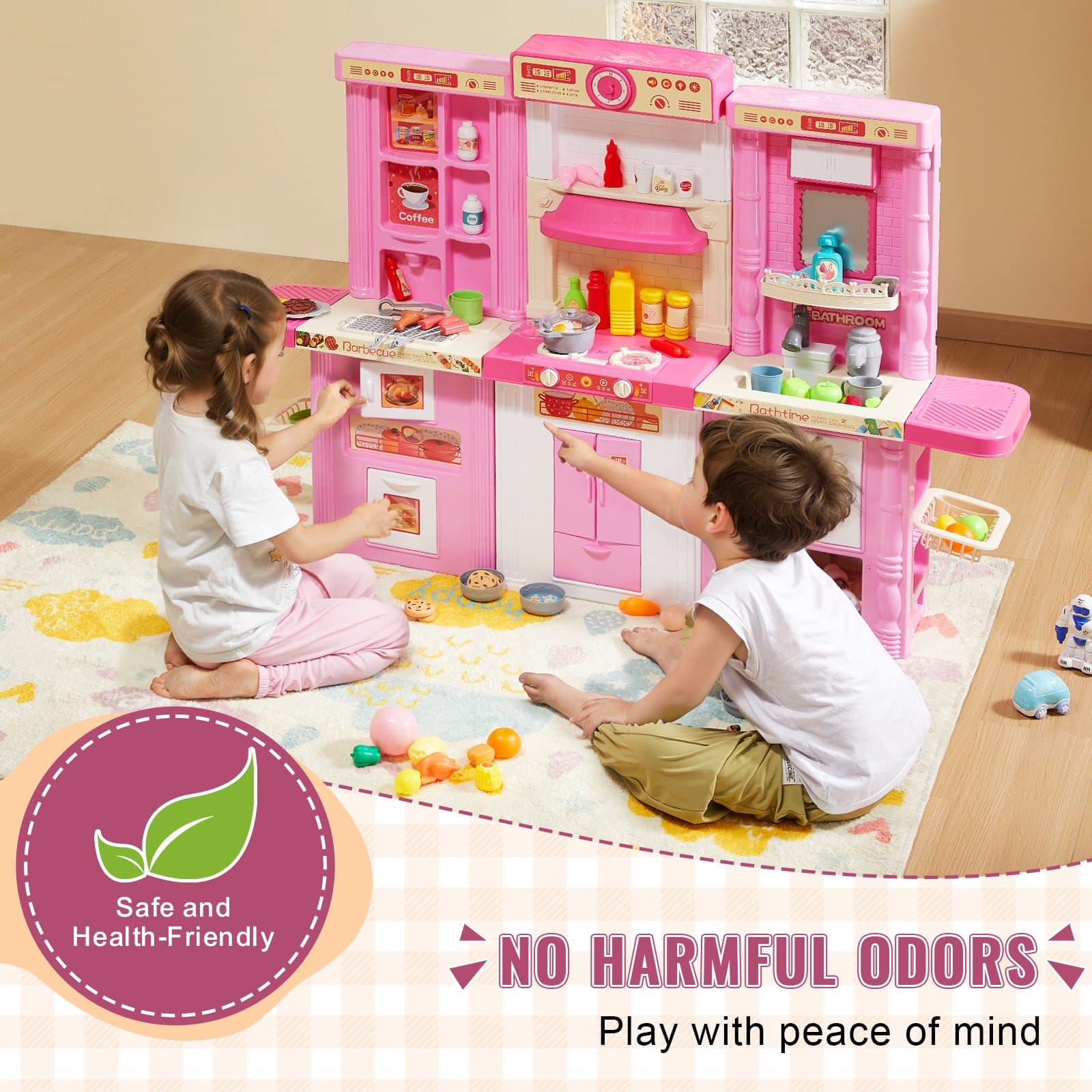 Christmas Gift VEVOR Kitchen Playset Kids Pretend image 5