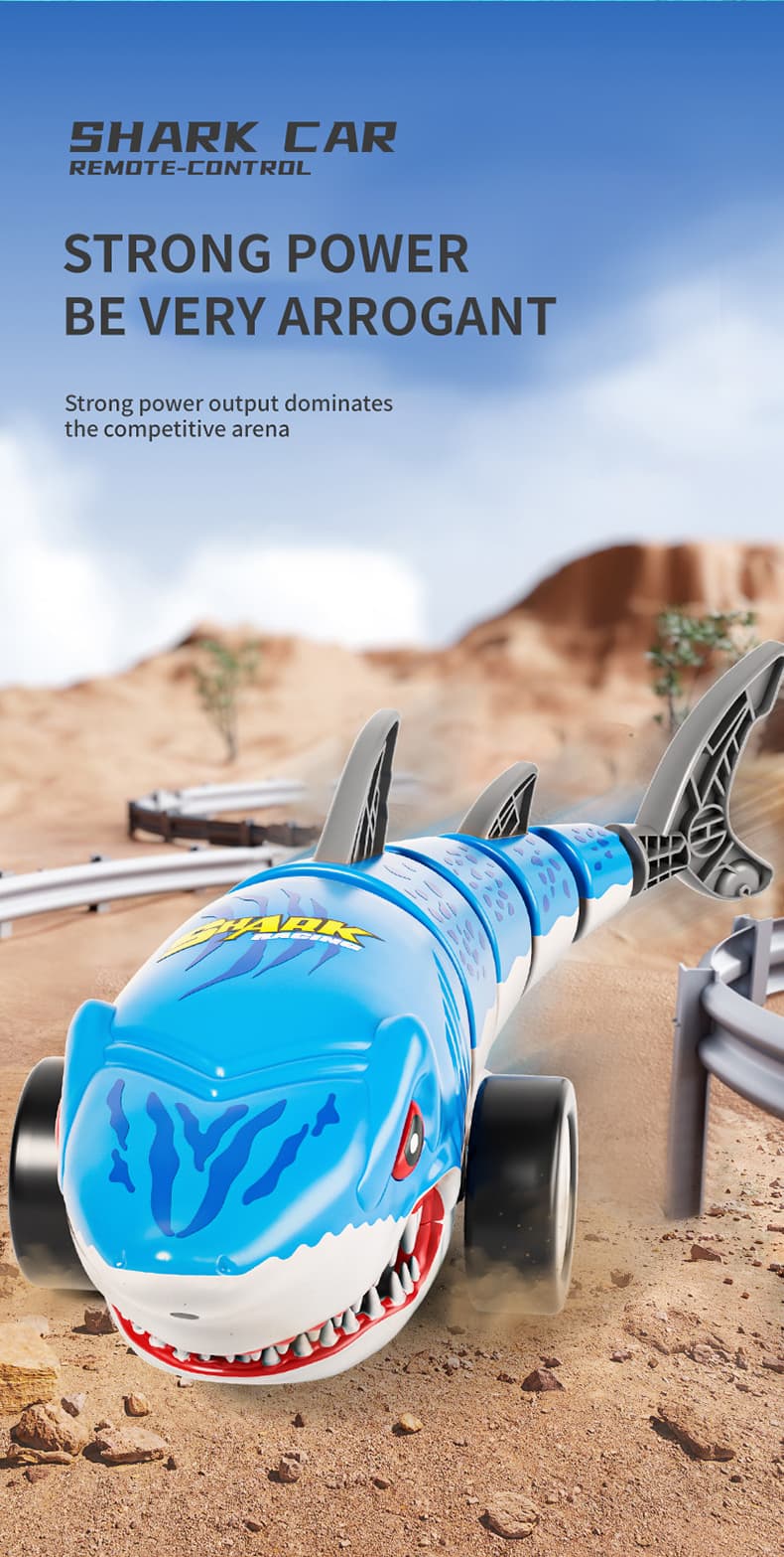Remote Control Shark - Blue - Single image 2