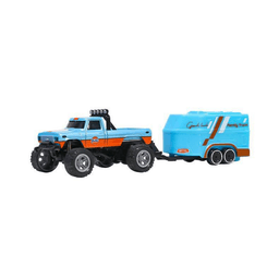1 In 64 Mini RC Buggy With Detachable Trailer Box With Controller Kids Best Toy Gift Outdoor Impact Resistant RC Toy Car thumbnail 1