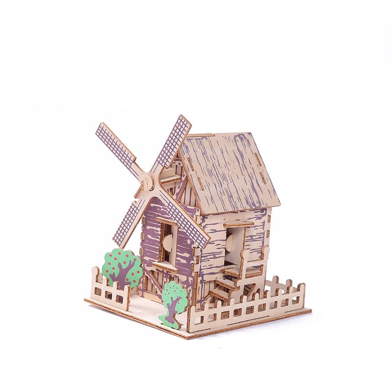 Wooden Plywood Model Puzzle Toys image 16