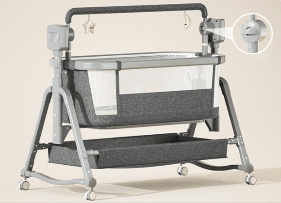 Baby Multi-functional Electric Shaker Rocking Chair, Newborn image 5