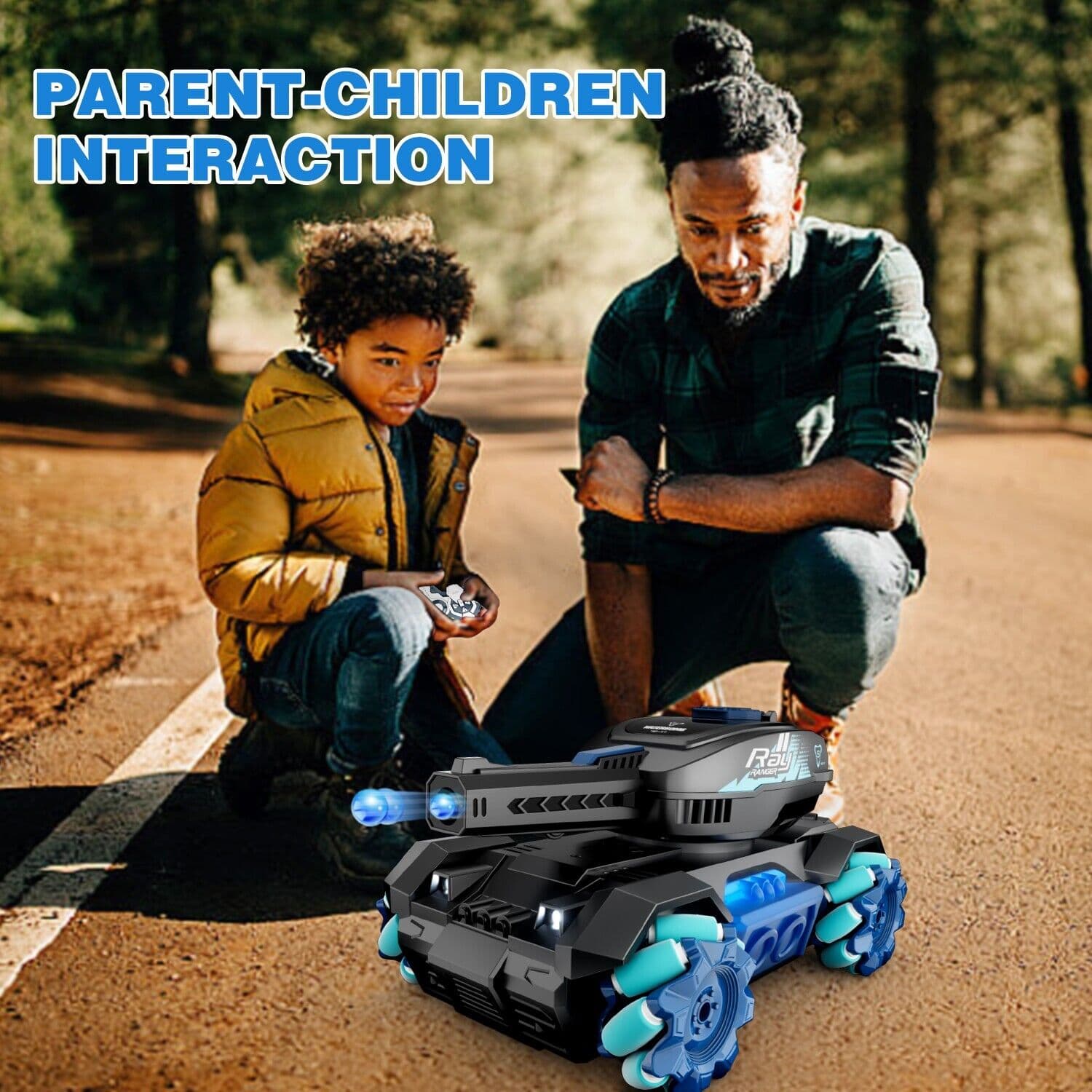 RC Tank Toys Four Wheel Drive Remote image 10