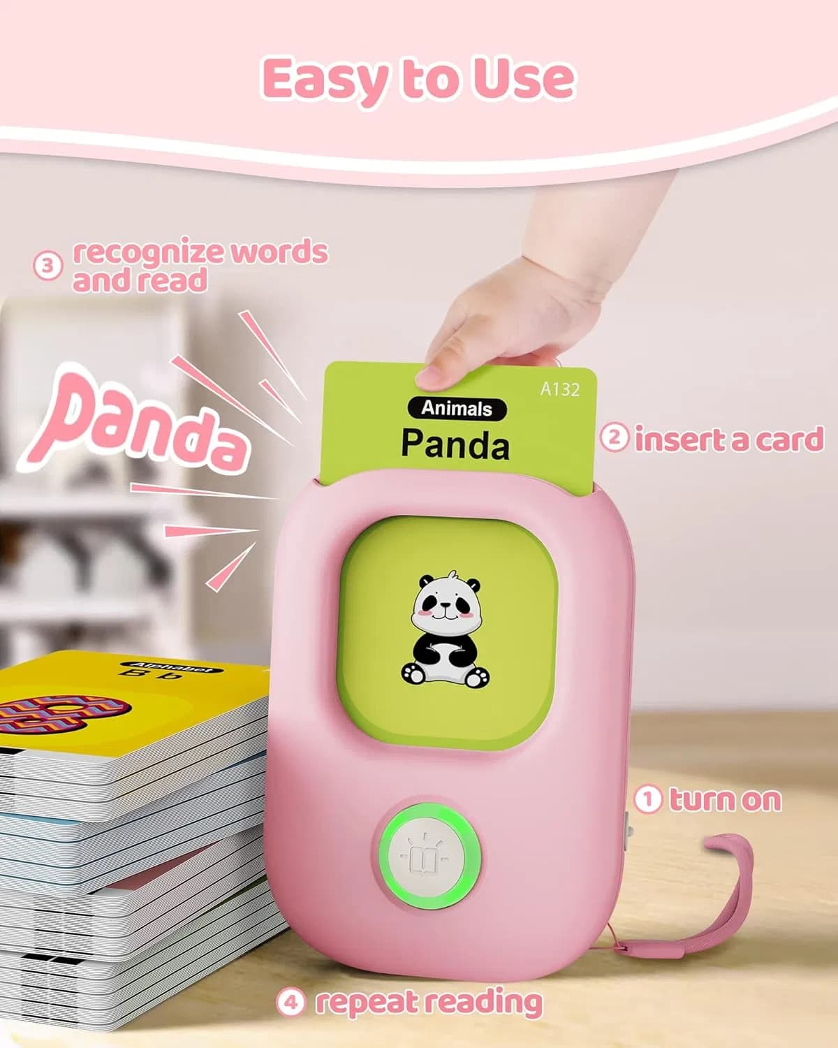 Talking Flash Cards,Kids Toddler Flash Cards With image 5