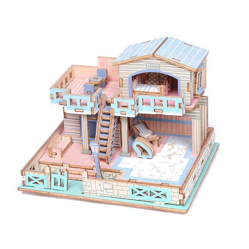 Wooden Plywood Model Puzzle Toys image 7