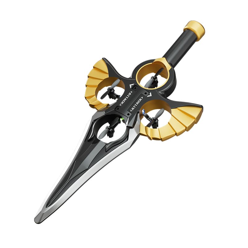 Flying Sword - Golden,Copper Color - Single Battery image 16