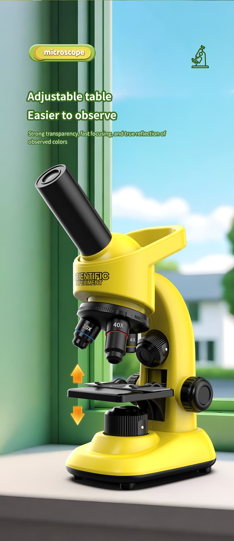 Microscope ProfessionalModel 40X-16000xWhite,only Can Be Used On image 12