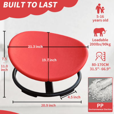 KIds Sensory Swivel Chair For Children With image 6