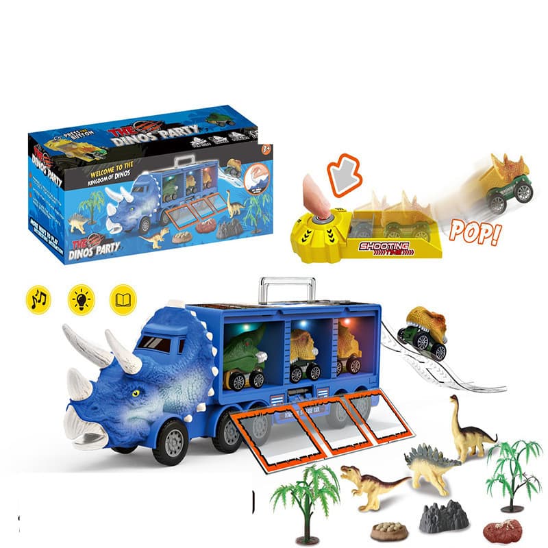 Children's Dinosaur Car Model Toys image 3