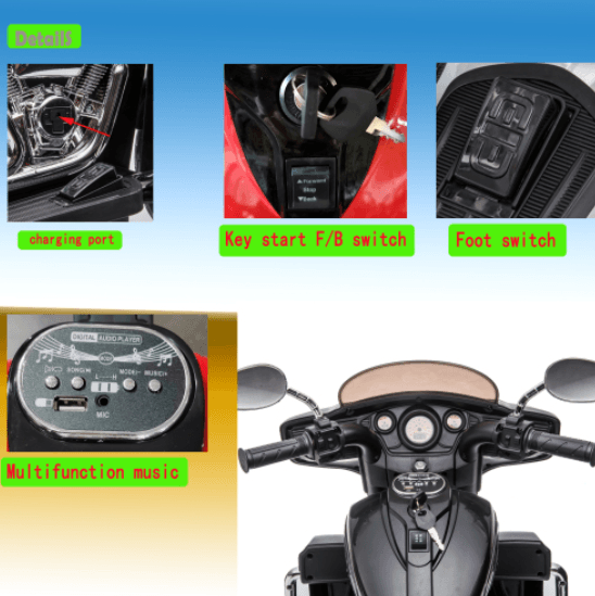 Kids Motorcycle,ride On Motorcycle,Kids Electric Motorcycle 12V image 8