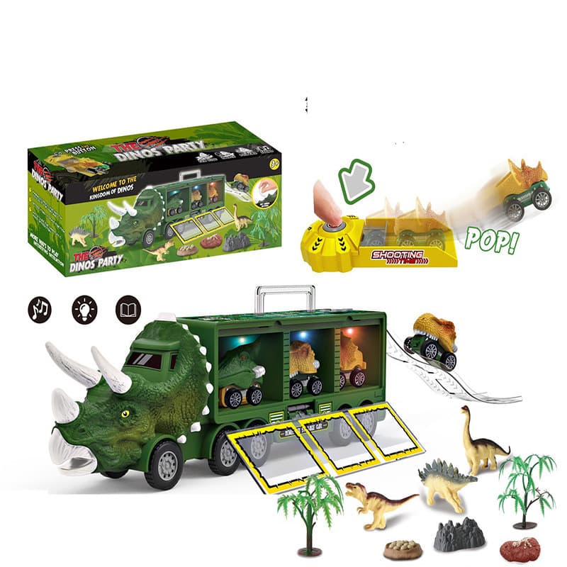Children's Dinosaur Car Model Toys image 2