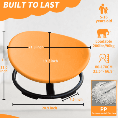 KIds Sensory Swivel Chair For Children With image 11