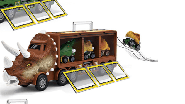 Children's Dinosaur Car Model Toys image 6