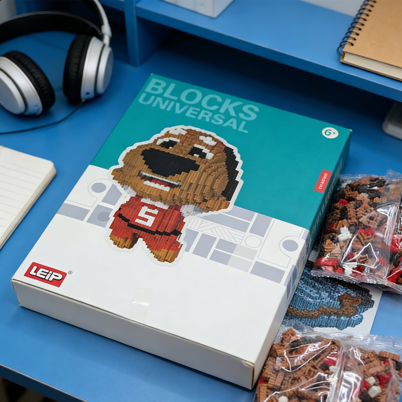 Dog Building Block-Brown image 5