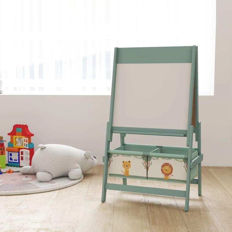 Art Easel For Kids, Double-Sided Whiteboard image 5