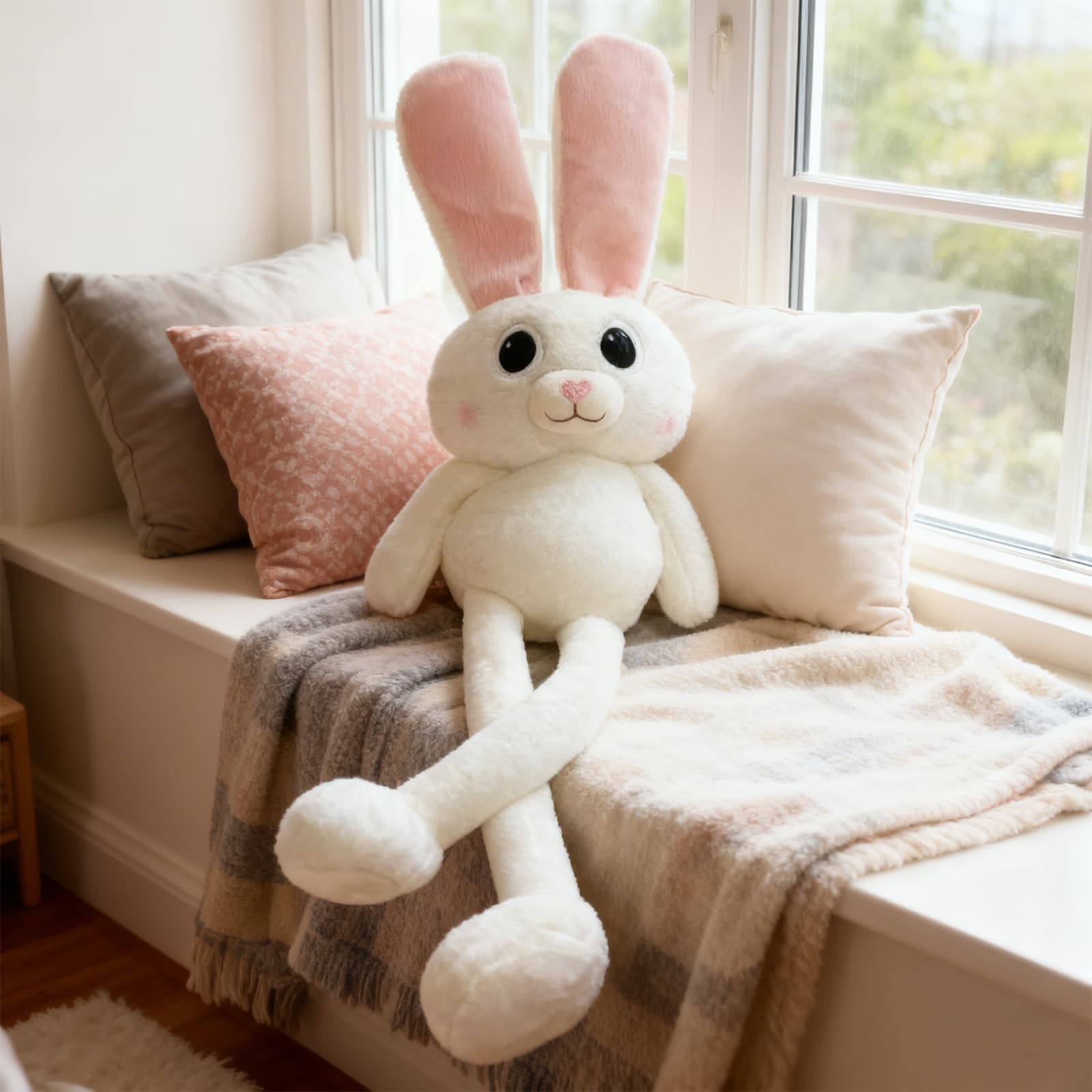 Bunny Stuffed Toy-95cm White 8124 image 2