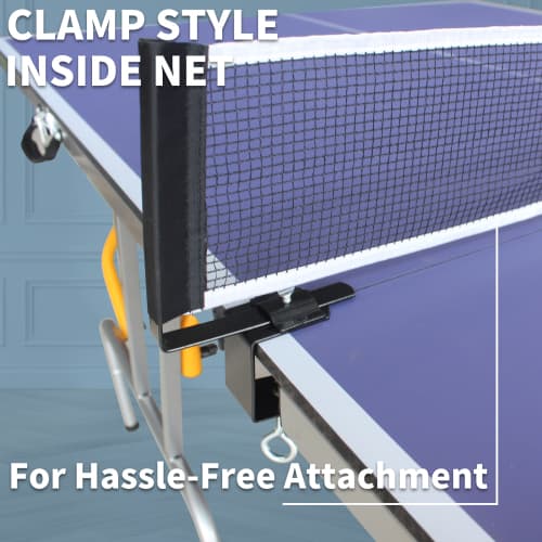 8ft Mid-Size Table Tennis Table Foldable image 7