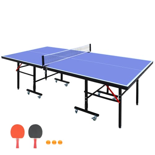 8ft Mid-Size Table Tennis Table Foldable image 2