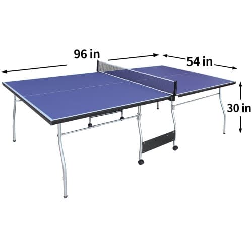 8ft Mid-Size Table Tennis Table Foldable image 2
