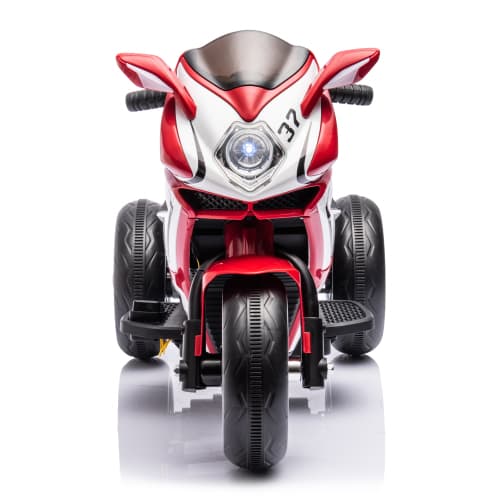 Plastic Red 6V Kids Electric Motorcycle Kids image 20