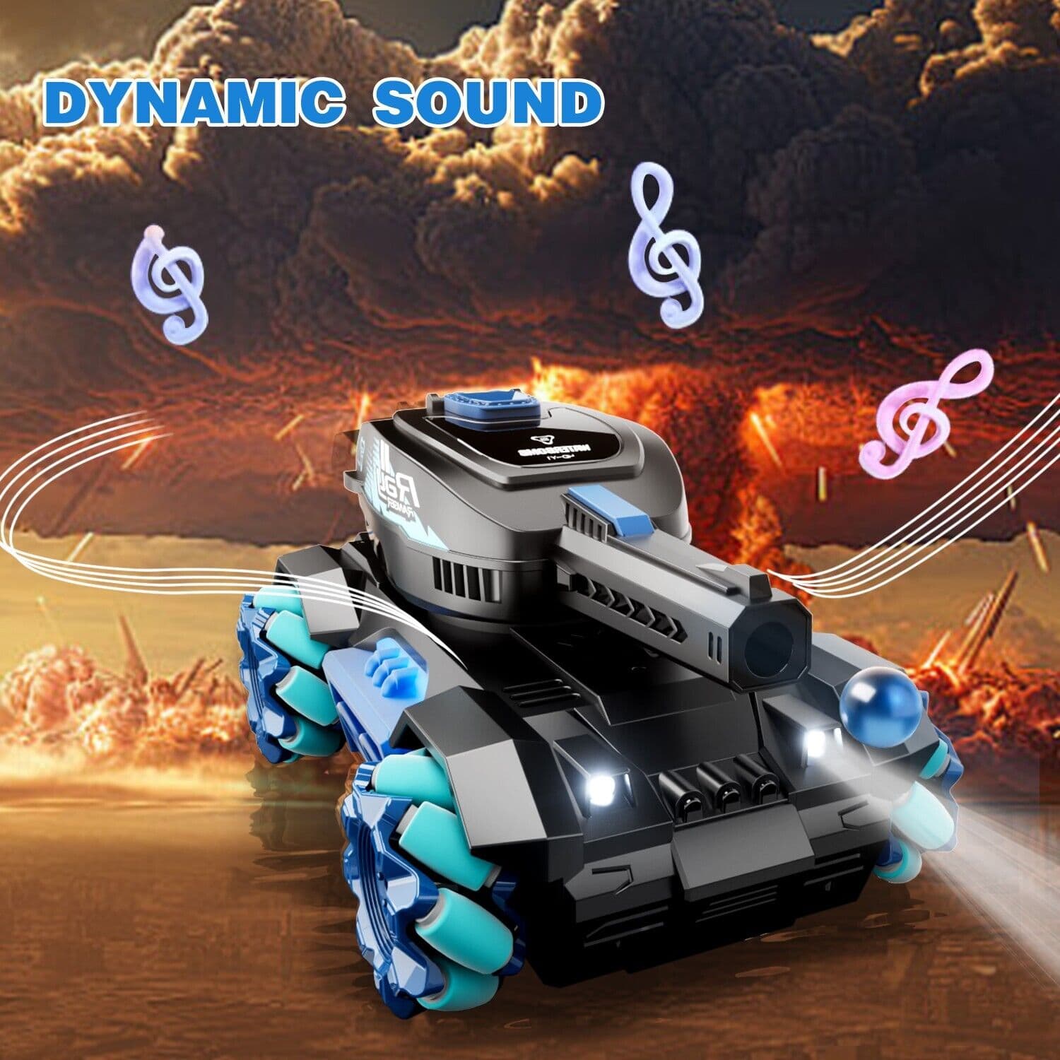 RC Tank Toys Four Wheel Drive Remote image 9