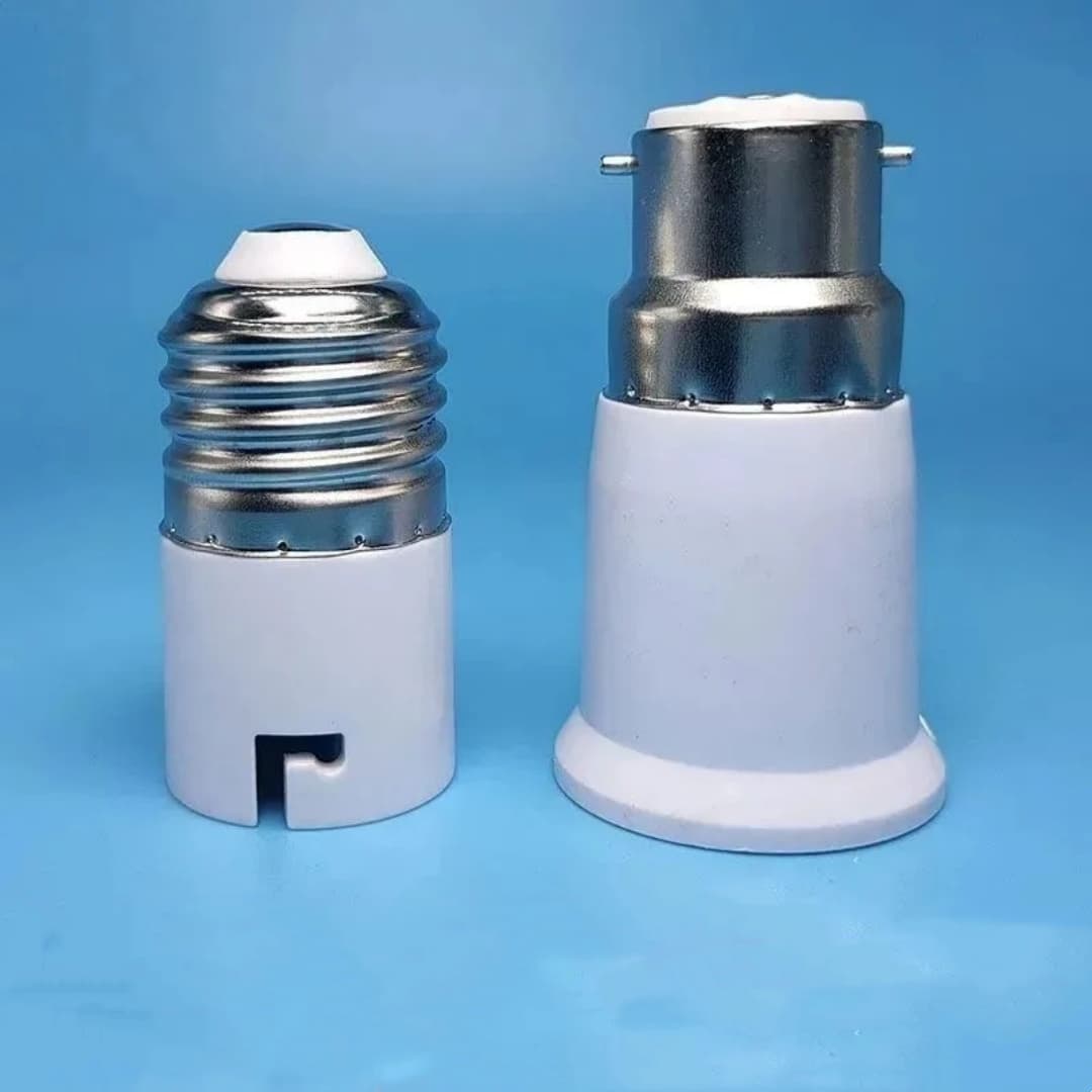 LED Bayonet Turn Screw Conversion Light Headlamp Adapter Bulb Holder