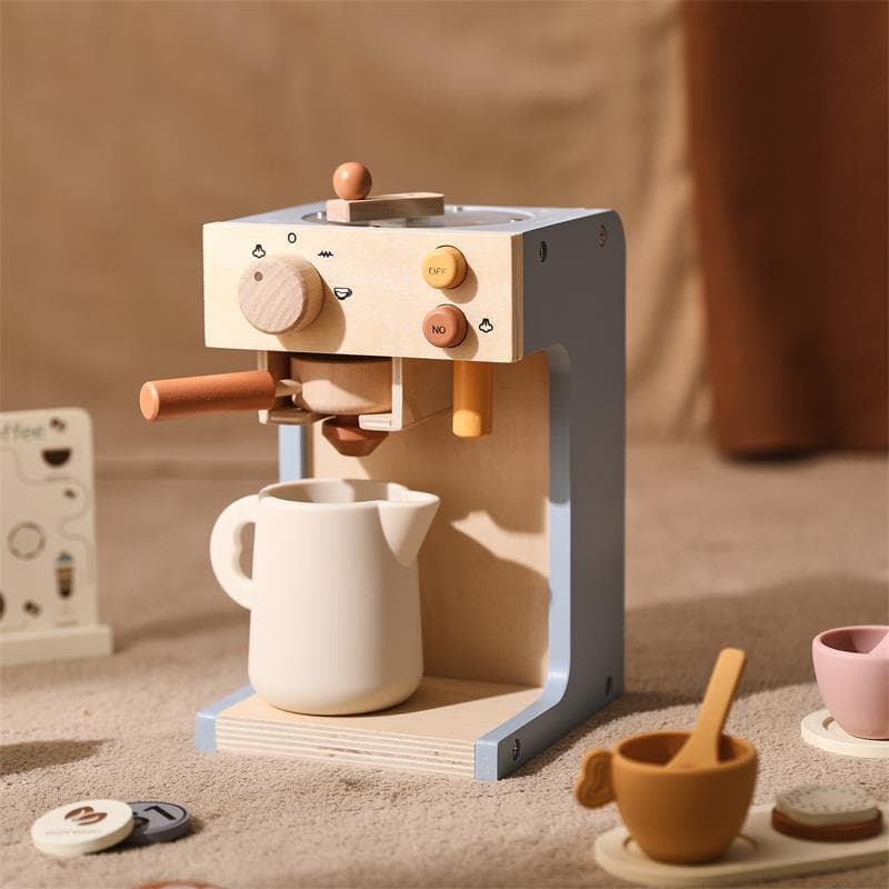 Mini Kitchen Coffee Machine Model Toys image 5