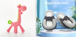 Giraffe Toy for Baby Teether Molar Stick thumbnail 4