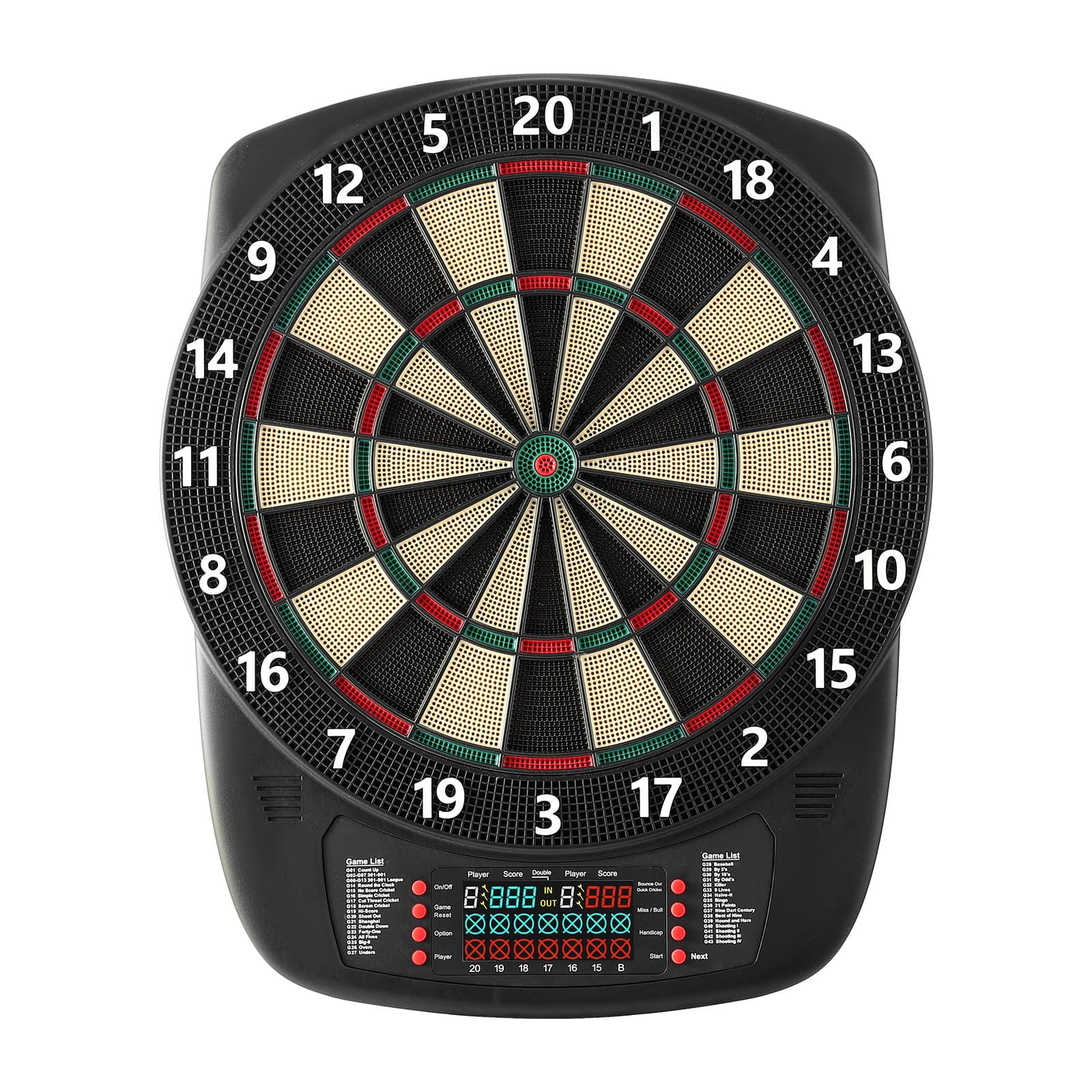 Electronic Dart Board, 13.5" Target Dartboard With image 1