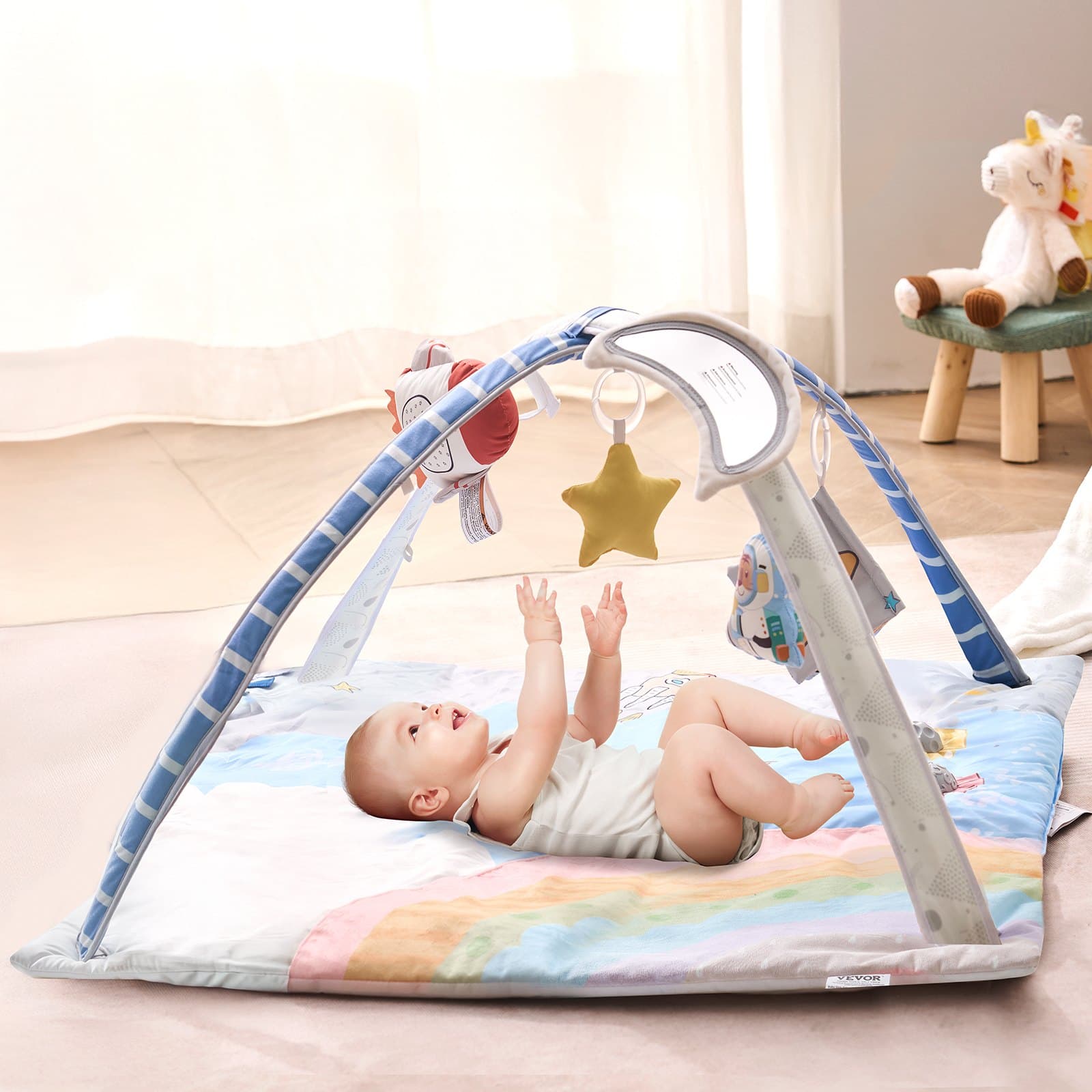 Baby Play Gym Mat Tummy Time Activity image 1
