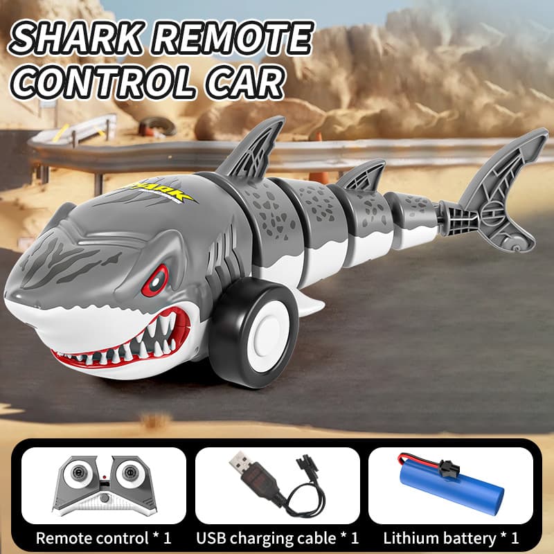 Remote Control Shark - Gray - Single image 1