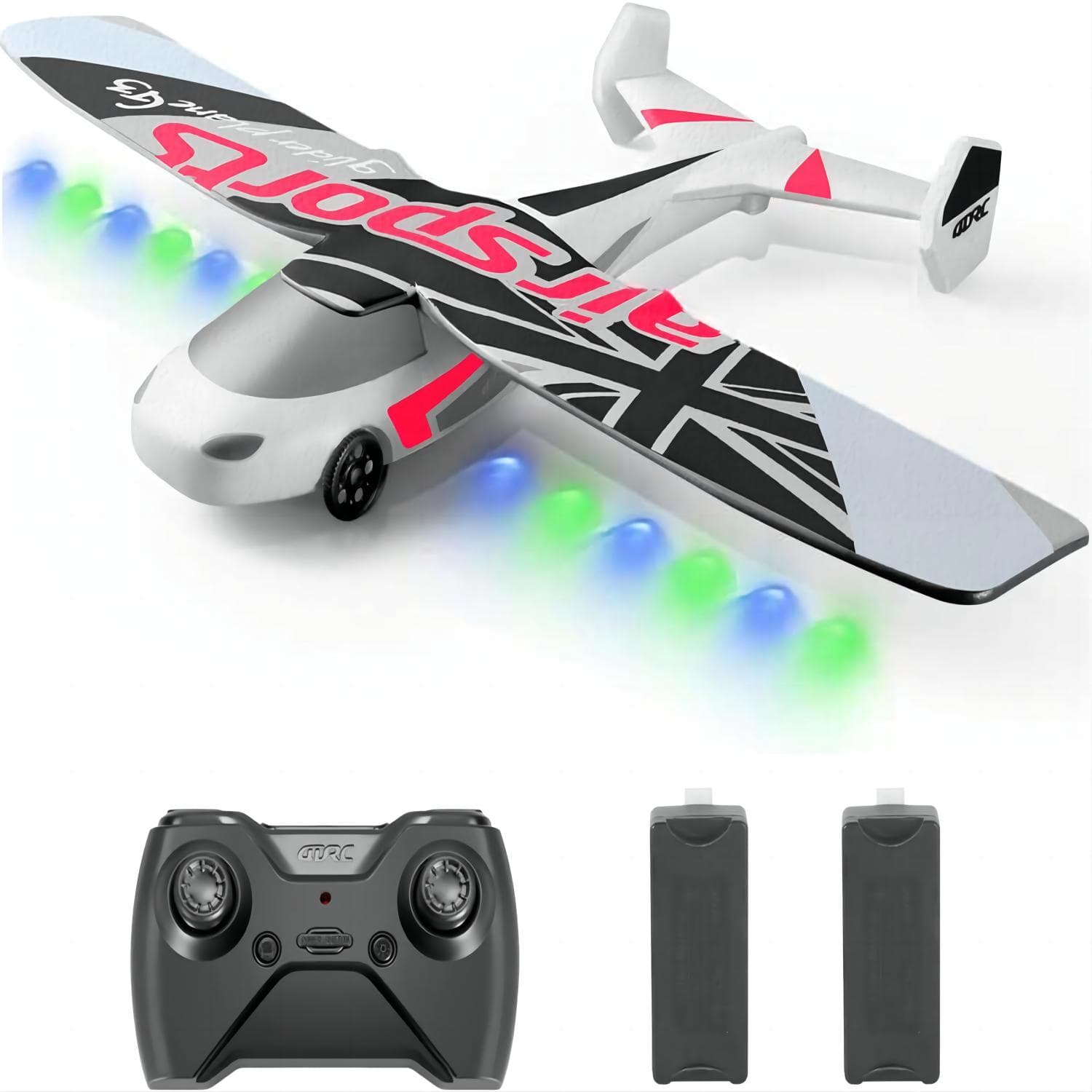 US 2026 G3 RC Plane 2.4Ghz Remote Control Airplane,Flying With 2 Batteries & Prope ,birthday Gifts,holiday Gifts For Kids Gifts,Logistics Are Random,colors Are Also Random image 1