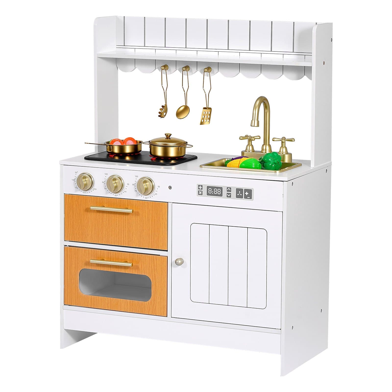 Play Kitchen For Kids, Wooden, Kids Kitchen image 1