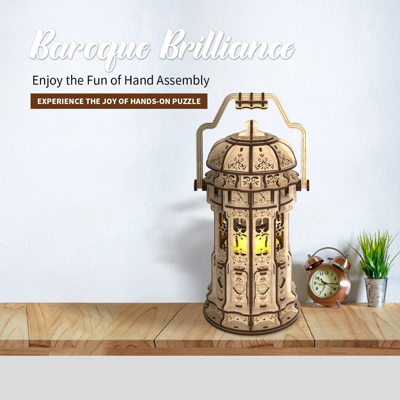 Home Fashion Minimalist Baroque Brilliance Jigsaw Puzzle Toys image 1