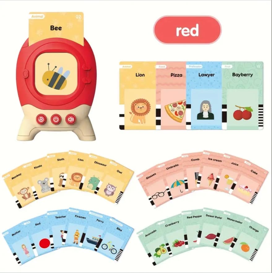 Toddler Toys Talking Flash Cards For 1 image 1